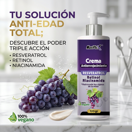 Crema Resveratrol Antienvejecimiento
